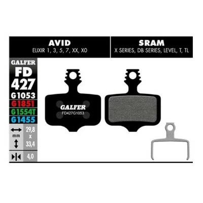Galfer-bike PASTILLA DE FRENO FD-427 GALFER 1 Galfer-bike PASTILLA DE FRENO FD-427 GALFER