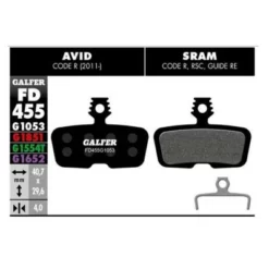 Galfer-bike PASTILLA DE FRENO FD-455 GALFER